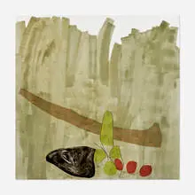 Monique van Genderen, Untitled, 2006, enamel and oil on panel