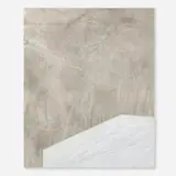 Sam Moyer, Untitled, 2014, ink on canvas over MDF, marble