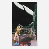 Rosa Loy, Beginn, 2003, casein on canvas