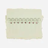 Pat Lasch, Veils Series V, c. 1978-81, glass beads, string, paper and acrylic paint collaged on paper
