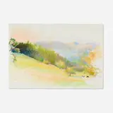 Wolf Kahn, Untitled #4, pastel on paper