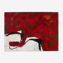 Jonathan Lasker, Journey to the Center, 1980, oil and encaustic on paper