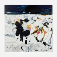 Dennis Burton, Granby Centennial Fulfillment, 1959, oil on Masonite