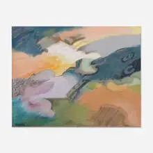 Marisol Escobar, Untitled, ballpoint pen, watercolor or gouache and pastel on paper