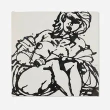 David Smith, Untitled, 1964, enamel on canvas