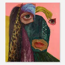 Chen Yi., King of the Village, 2007, oil on canvas