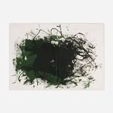Joan Mitchell and Walasse Ting, Untitled (from the One Cent Life portfolio), 1964, lithograph in colors