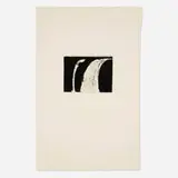 Bryan Hunt, Untitled (from the Five Falls portfolio), 1979, etching and aquatint on Richard de Bas