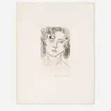 Henri Matisse, Frontispiece from Cinquante dessins