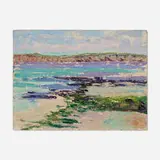 Harry Leslie Hoffman, On Darwin Island, Galapagos Islands, 1924, oil on board