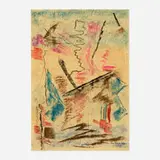 Joseph Meierhans, Untitled, pastel on paper