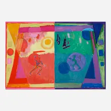 De Hirsh Margules, Untitled, 1957, oil on paper