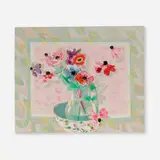 Hobson Pittman, Untitled (Flowers in Bowl), oil on canvas
