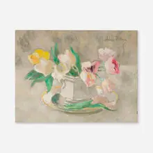Hobson Pittman, Still Life, oil on board