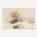 Hugh Bolton Jones, Untitled (New England, Winter Landscape), 1910, watercolor on paper