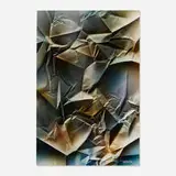 Erosion by Leonardo Nierman, oil on Masonite, sold Feb 2024