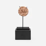 Sun Medallion (from the Song of Songs of King Solomon portfolio) by Salvador Dalí, sculpture, sold Feb 2024