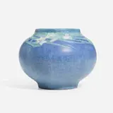 Anna Frances Simpson for Newcomb College Pottery, Vase with freesia