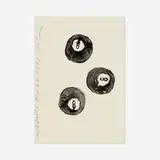 Donald Sultan, eightballs, 1997, watercolor on paper