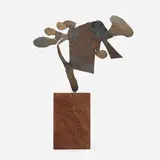 Sidney Gordin, Untitled, 1962, mixed metals, wood