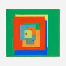 Oskar Fischinger, Square, 1934, gouache on paper
