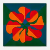 Paul Reed, #31, 1963, acrylic on canvas in artist-made frame