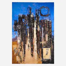 Alfonso Borghi, Macbeth, New York, oil on canvas