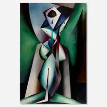 Philip Perkins, Untitled, 1947, oil on canvas