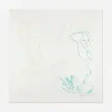Ingrid Calame, #91 Working Drawing, 2001, pastel on tracing paper