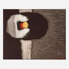 Carl Morris, Intersecting Life Series, 1968, oil on linen