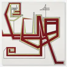 Bart Exposito, BME 136, 2003, acrylic on canvas