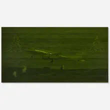 Scott Stack, Airplane, 1996, oil on canvas