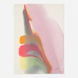 Paul Jenkins, Phenomena Silk Stake Out, 1974, watercolor on Arches