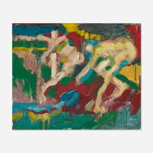 Emilio Cruz, Untitled, 1962, oil on Masonite