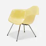Charles and Ray Eames, DAX, 1950, molded fiberglass, zinc-plated steel, rubber