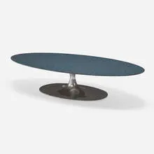 Modernist, Coffee table, c. 1965, aluminum, laminate, lacquered wood