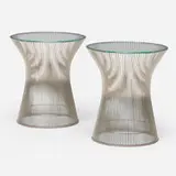 Warren Platner, Occasional tables, pair