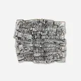 Don Drumm, Untitled (Wall hanging), cast aluminum