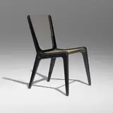 Jacques Guillon, Cord chair, c. 1953, lacquered wood, nylon cord