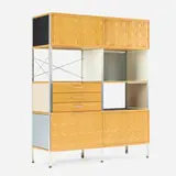 ESU 400-N by Charles and Ray Eames, birch plywood, zinc-plated steel, molded plywood, laminate, sold Feb 2025