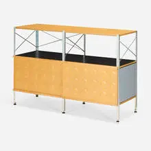 ESU 200-N by Charles and Ray Eames, birch plywood, zinc-plated steel, molded plywood, laminate, sold Feb 2025