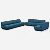 Don Chadwick, Modular seating system, 1975, upholstery, plastic