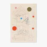 The Art Institute (from the Visions of Chicago suite) by Salvador Dalí, 1972, etching in colors with pochoir on Japon, sold Dec 2024