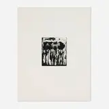 Pat Steir, Big Drip, 1991, soft-ground etching, aquatint reversal