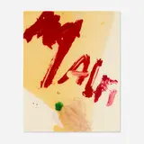 Julian Schnabel, Malfi, 1997, screenprint in colors