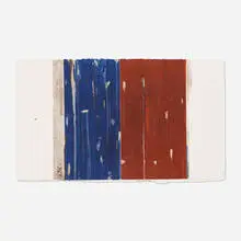 Jacqueline Humphries, Untitled, 1993, monoprint on Tullis handmade