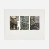 Jasper Johns, Voice 2, 1983, lithograph in colors on BFK Rives