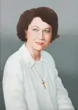 Tom H. Giano, Portrait of Jeane Dixon, Oil on canvas board