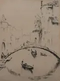 Hermann Struck, Venezianische Gondellieder, Etching