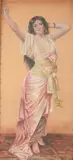 Continental School, Odalisque, ODALISQUE, oil on canvas